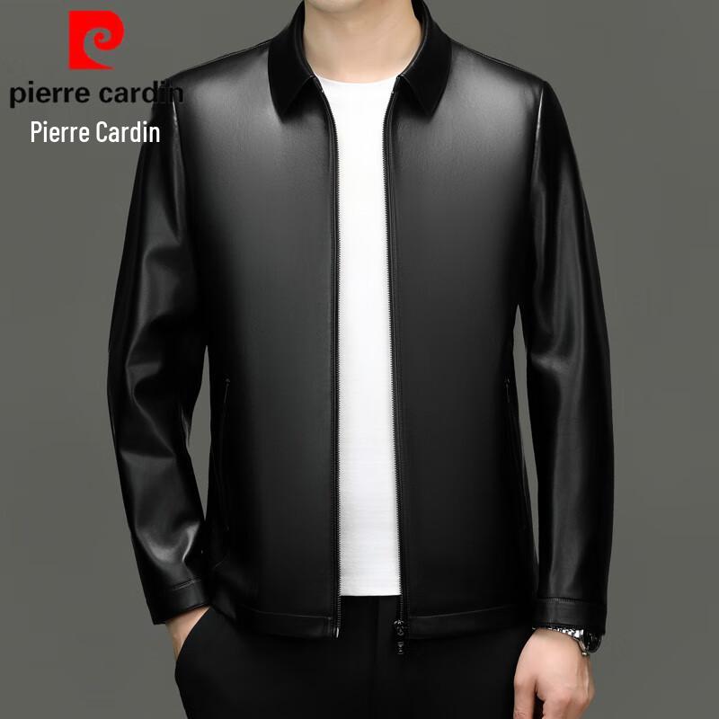Pierre Cardin Мужская куртка в стиле business casual из искусственной ПУ кожи