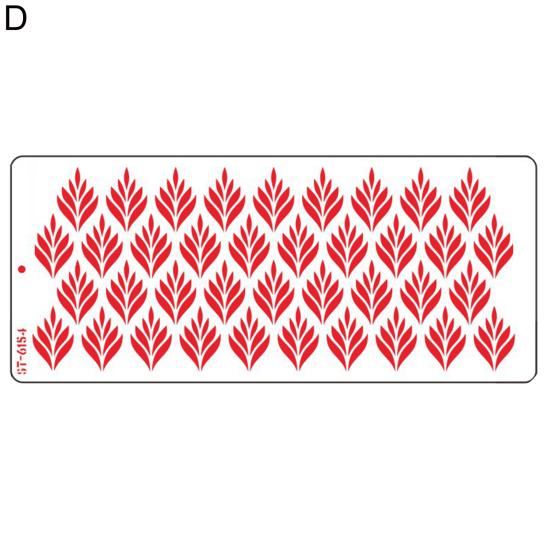 Красивый, легко моющийся инструмент для выпечки без заусенцев, спрей для торта в виде листьев, форма для цветов для домашнего торта, трафарет