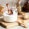 4 шт., мини-деревянные ложки, маленькая кухонная ложка для специй, приправ, сахара, чая, кофе, совок с короткой ручкой, деревянная детская ложка, кухонные гаджеты