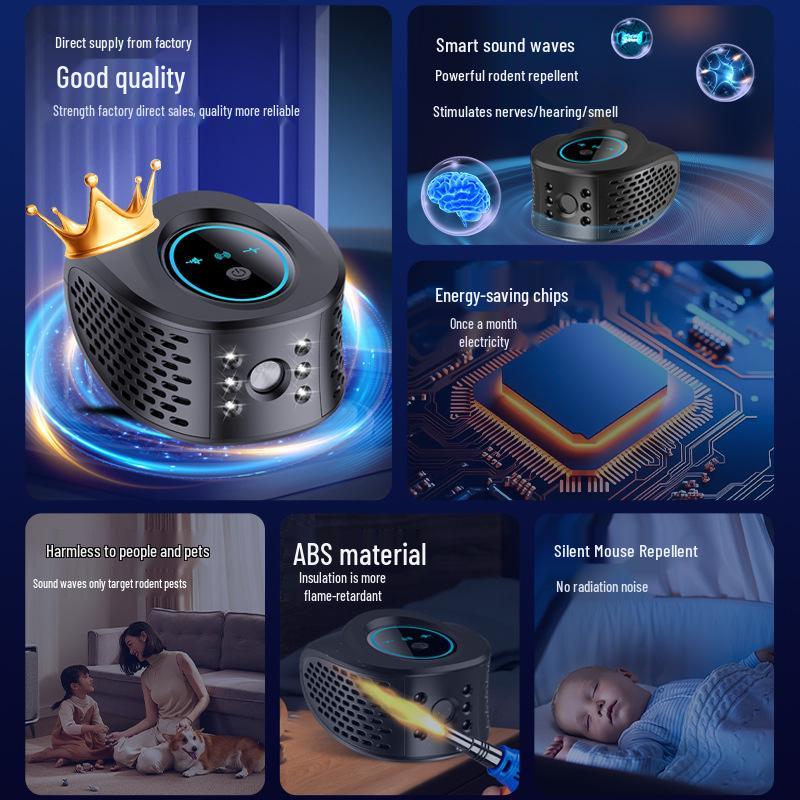 Ультразвуковое устройство для отпугивания мышей 2024 - Модель для продвинутой борьбы с вредителями