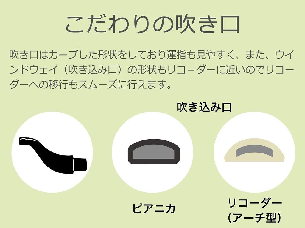 YAMAHA PIANICA Keyboard Harmonica 32 Keys Blue P-32E Comes with a Similar Color Plastic Hard Case Designed for Ease of Use by Children