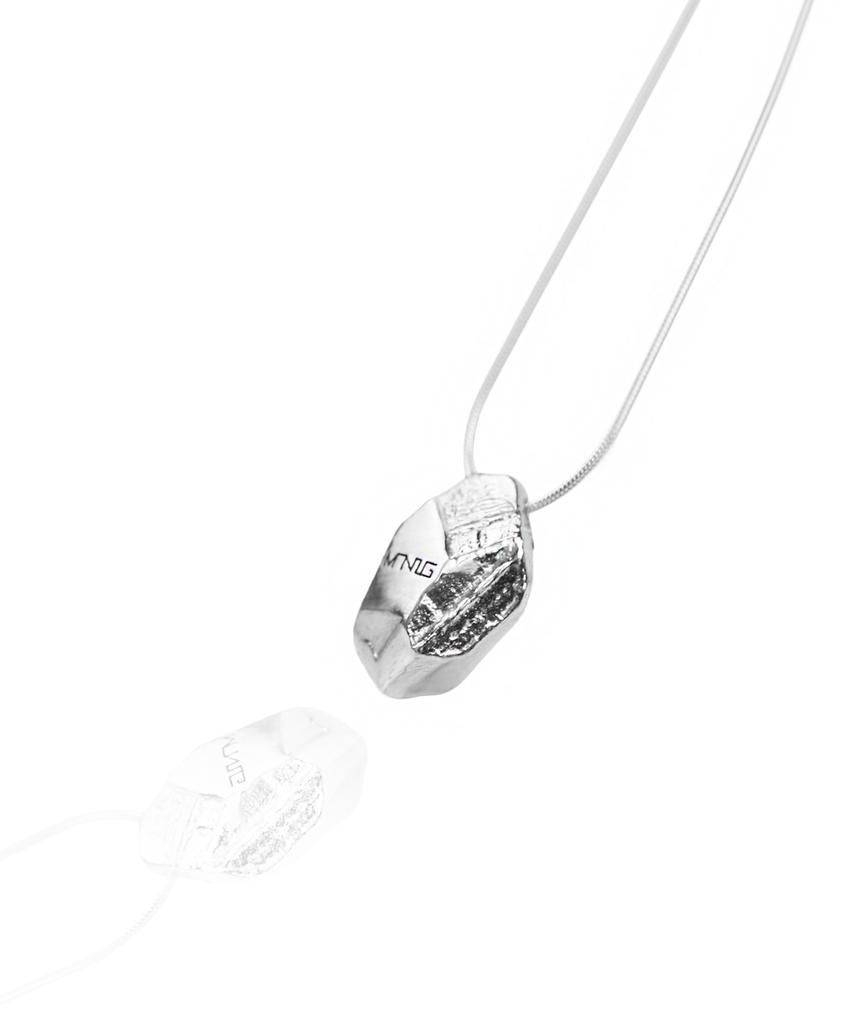 Manig Cragg P Silver Necklace