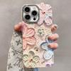 Масляная живопись Цветочный чехол для телефона для iPhone 17 Pro Max, 16 Pro, 15, 14, 13, 12 Мягкая крышка