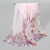 Women's Scarves, Summer Thin Chiffon Printed Scarves, Rectangular Decorative Scarves, Sun Protection
