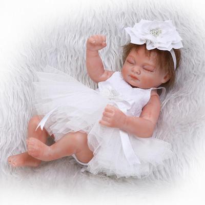 26см мини-куклы Reborn Girl, силиконовые, реалистичные, виниловые, реалистичные, рождественский подарок на все тело