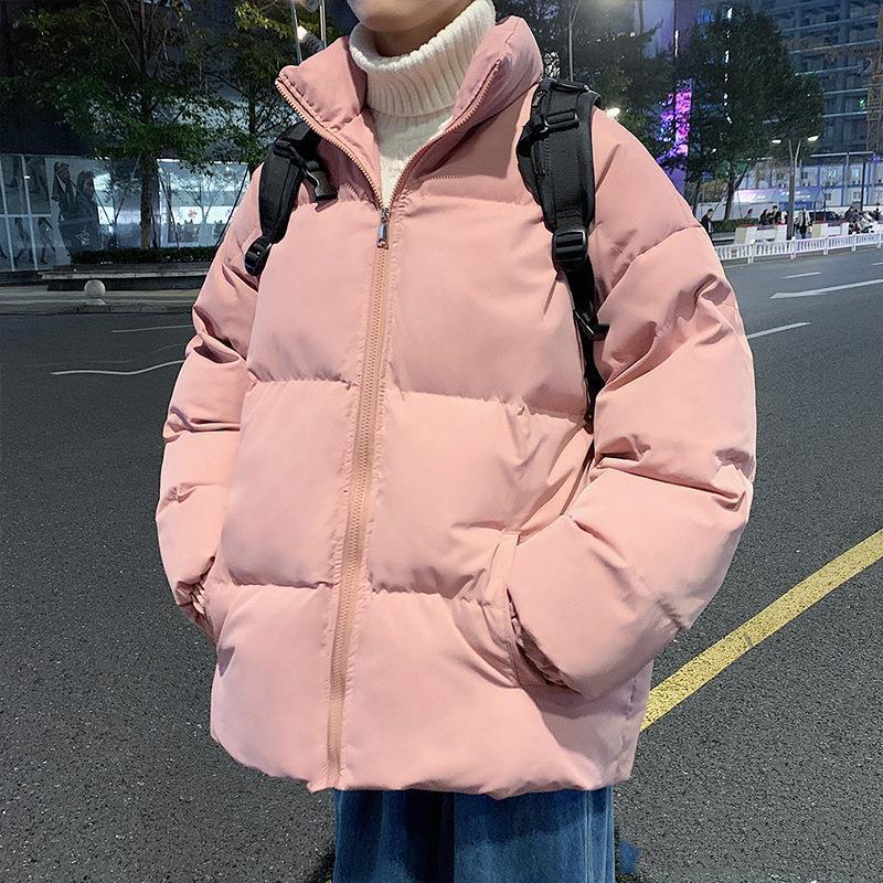 Padded Jacket Men's Winter Padded Jacket Couple Bread Down Jacket Thickened Coat