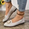 Fashion Women Shoes 2024 New Spring Autumn Fashion Casual Outdoor Women's Flat Shoes Slip On Round Toe Comfortable Shoes Women's Fashion