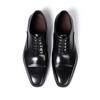Men's Classic Lace-Up Oxfords Genuine Leather Luxury Office Shoes Solid Cap Toe Wedding Party Formal Dress Footwear for Men