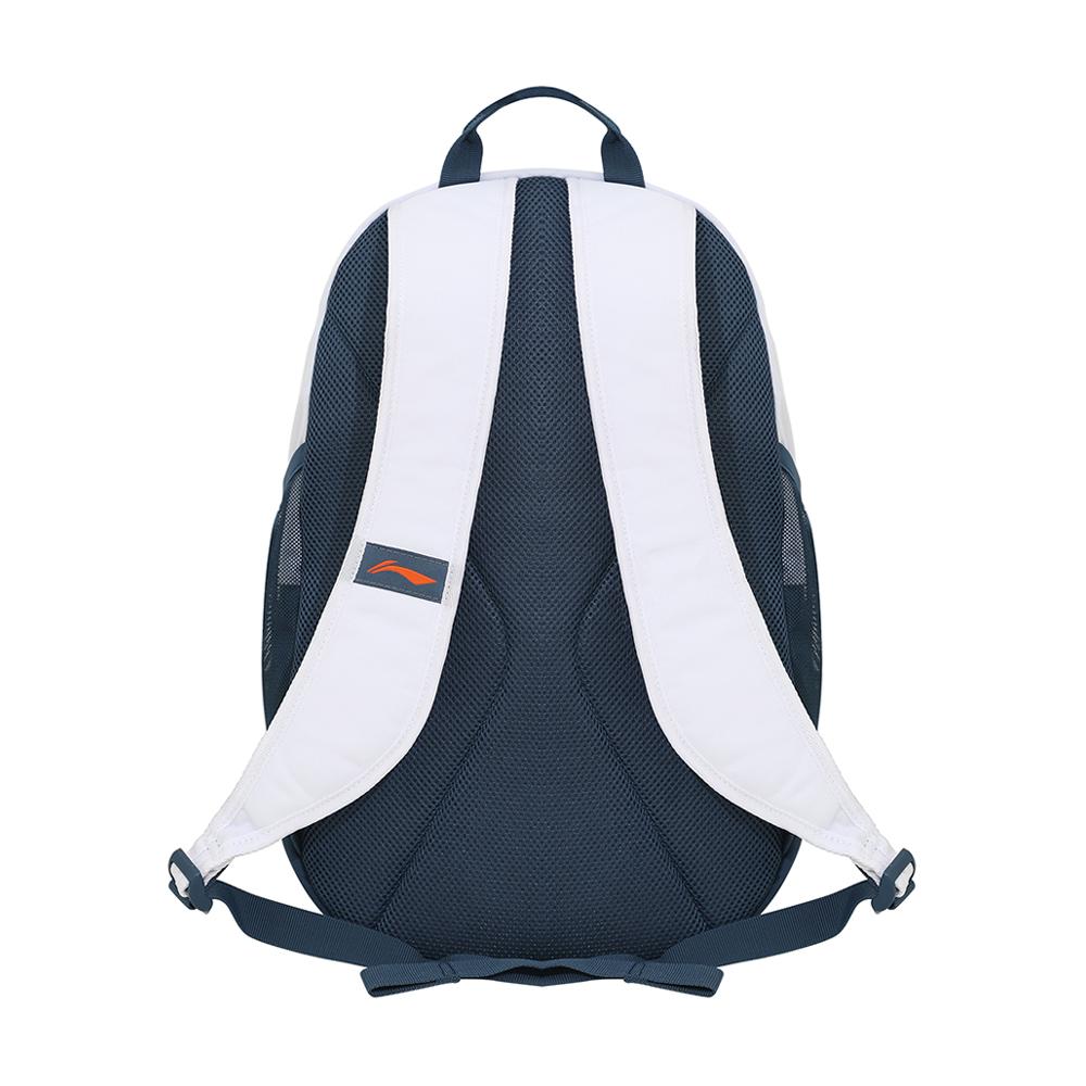 Li Ning Polyester Kids Bag Regular Kids' Ochre Prussian Blue/Standard White, Blue Gray, Black Gray Color YBSU039