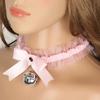 Cute Fashion Creative Women Gothic Simple Sexy Lace Collar Pendant Bow Knot Bell Choker Necklace Dress Girls Party Jewelry