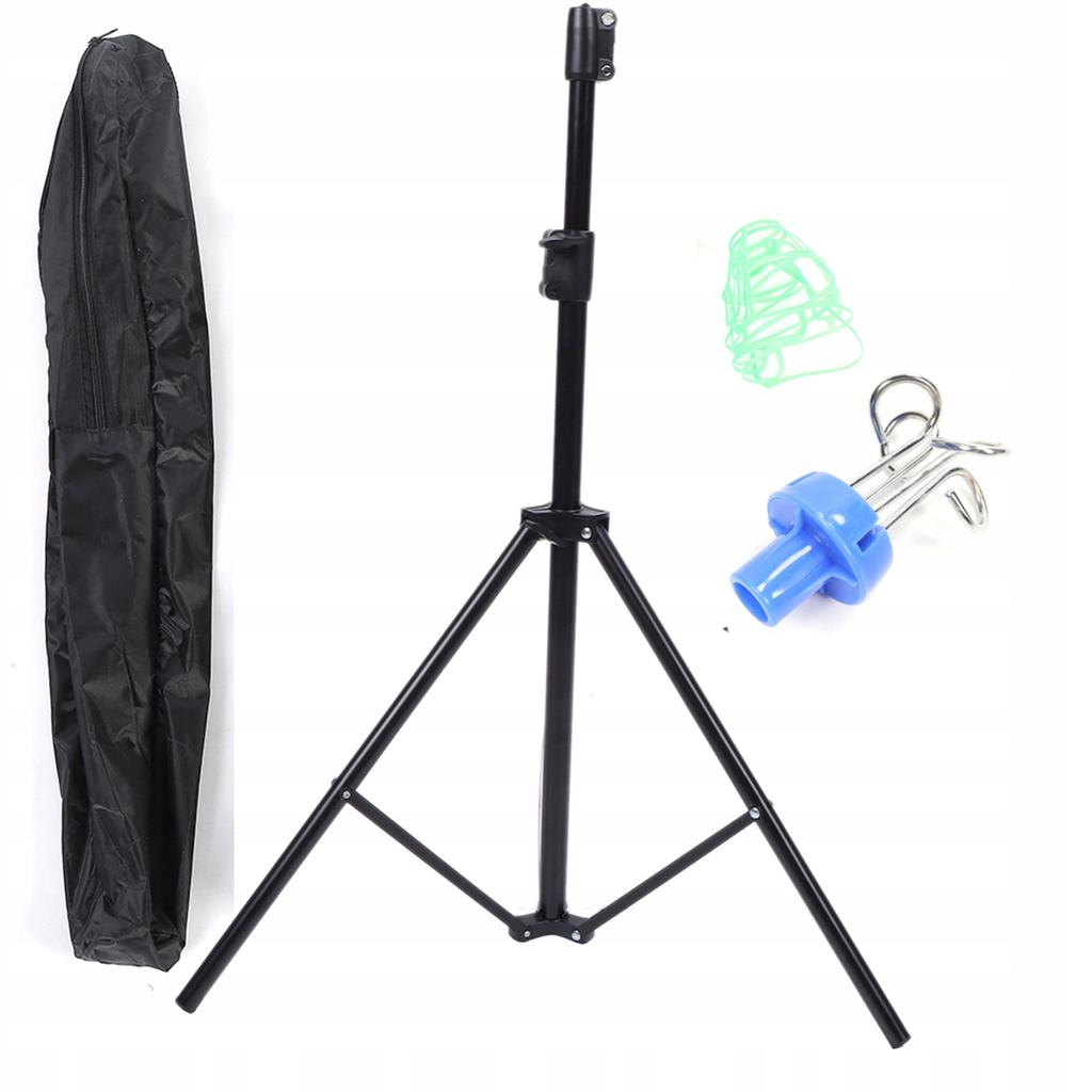 Foldable IV Pole Triangle Stand Vertical Infusion Stand Pole Home Clinic IV Drip Stand with 4 Hooks