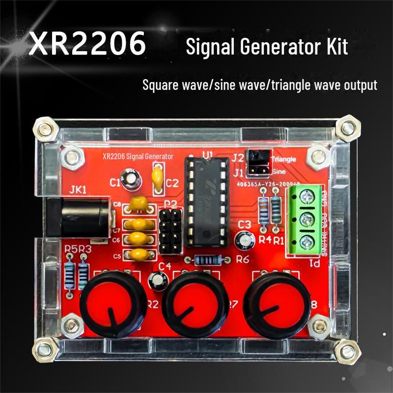 DIY XR2206 Signal Generator Kit - Square, Sine, Triangle Waves