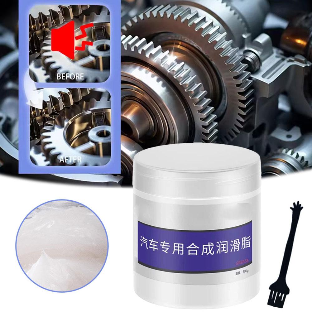 1/2/3PCS Car Sunroof Track Lubricating Grease Door Abnormal Noise Antirust Oil White Maintenance Gear Oil Grease Lubricating