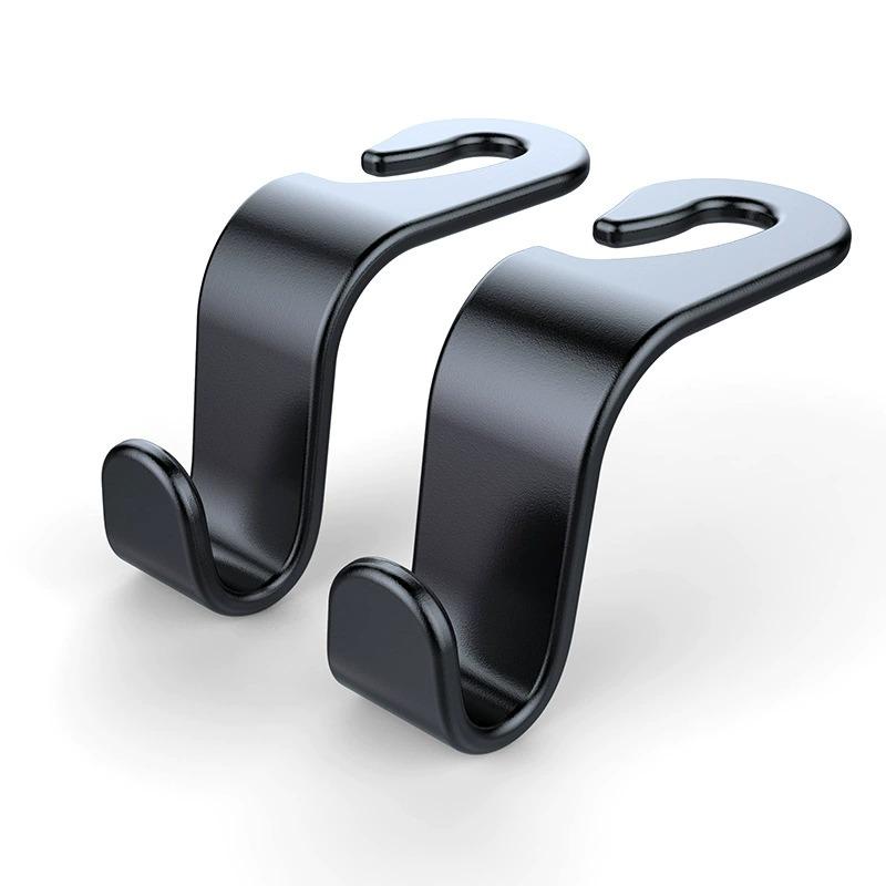 1/2/4 шт. Универсальный авто крючок для подголовника сиденья, вешалка для хранения автомобиля, органайзер на заднее сиденье, держатель, аксессуары для салона автомобиля