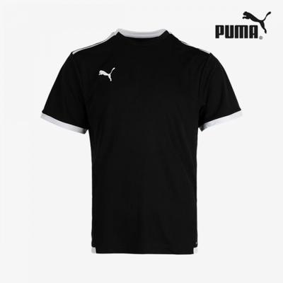 Puma Галерея Puma Teamlia Drycell Functional Health Черная футболка с коротким рукавом