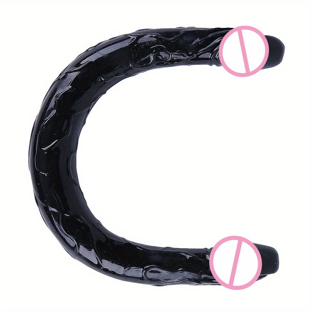 Soft Jelly Dildo Double Double Head Realistic Dildos Masturbation Toys Vaginal Anal Plug Orgasm Adult Sex Toys for Woman Men Gay