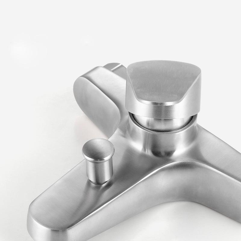 Душевая головка с клапаном для смешивания, простой смеситель для душа, тройной смеситель для ванной, горячая и холодная душевая головка