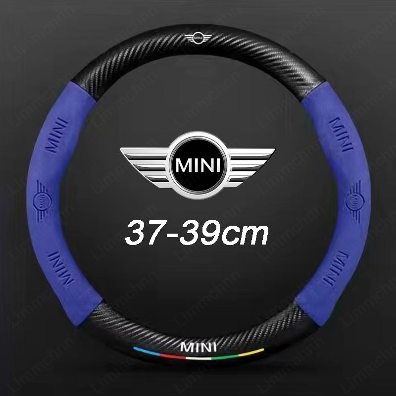 Чехол из замши на руль автомобиля Автостайлинг Интерьер Для Mini Cooper One JCW F54 F55 F56 F57 F60 R52 R53 R55 R56 R57 R61