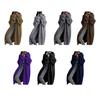 Women Long Cardigan Sweater Coat Open Front Mid-length Knitting Coat with Pockets Fall Winter Outwear