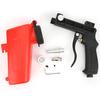 Mini Portable HandHeld Gravity Pneumatic Sand Blasting Gun with 14in Air Inlet
