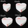 Flower Decor Sugarcraft Party DIY Polystyrene Styrofoam Heart Shaped Practice Model Cake Foam Mould