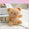 Adorable Teddy Plush Keychain With Pp Cotton Filling And Soft Yutu Fur Material