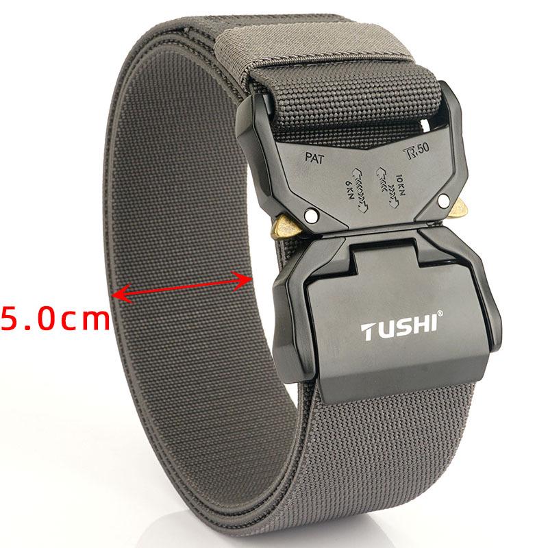 5 см алюминиевый сплав многофункциональный тактический эластичный нейлоновый ремень