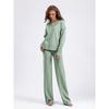 Autumn and Winter Women's Sweater Set Fashion Loose Casual Long-sleeved Sweater Pants Two-piece Set
