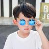 Children's Round Frame Sunglasses Male Baby Color Film Reflective Round Prince Glasses Trendy Female Child Sunglasses