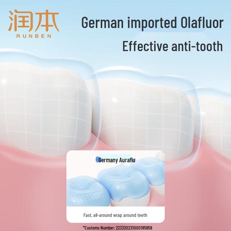 RUNBEN Детская зубная паста Orafluor