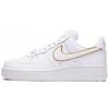 Nike Air Force 1 Low White Gold Swoosh Women's Sneakers AO2132-102