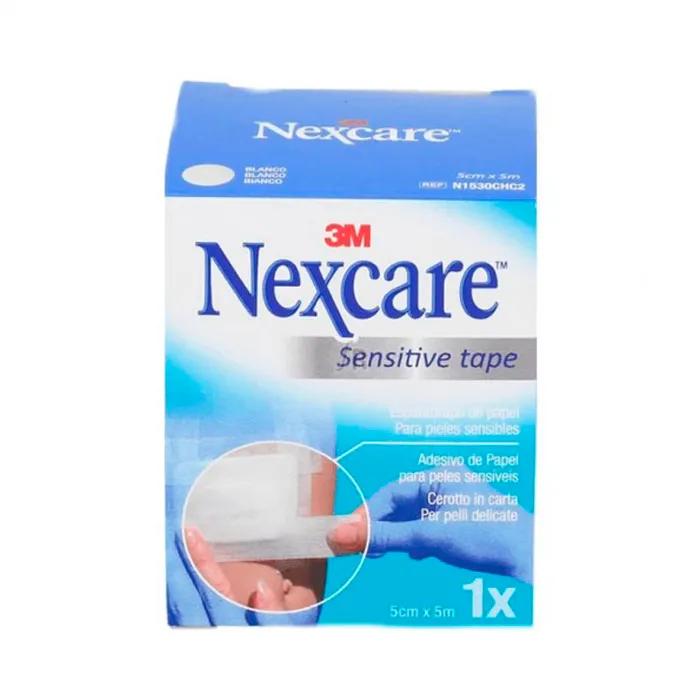 Бумажная лента Nexcare 3м белая 5смх5см