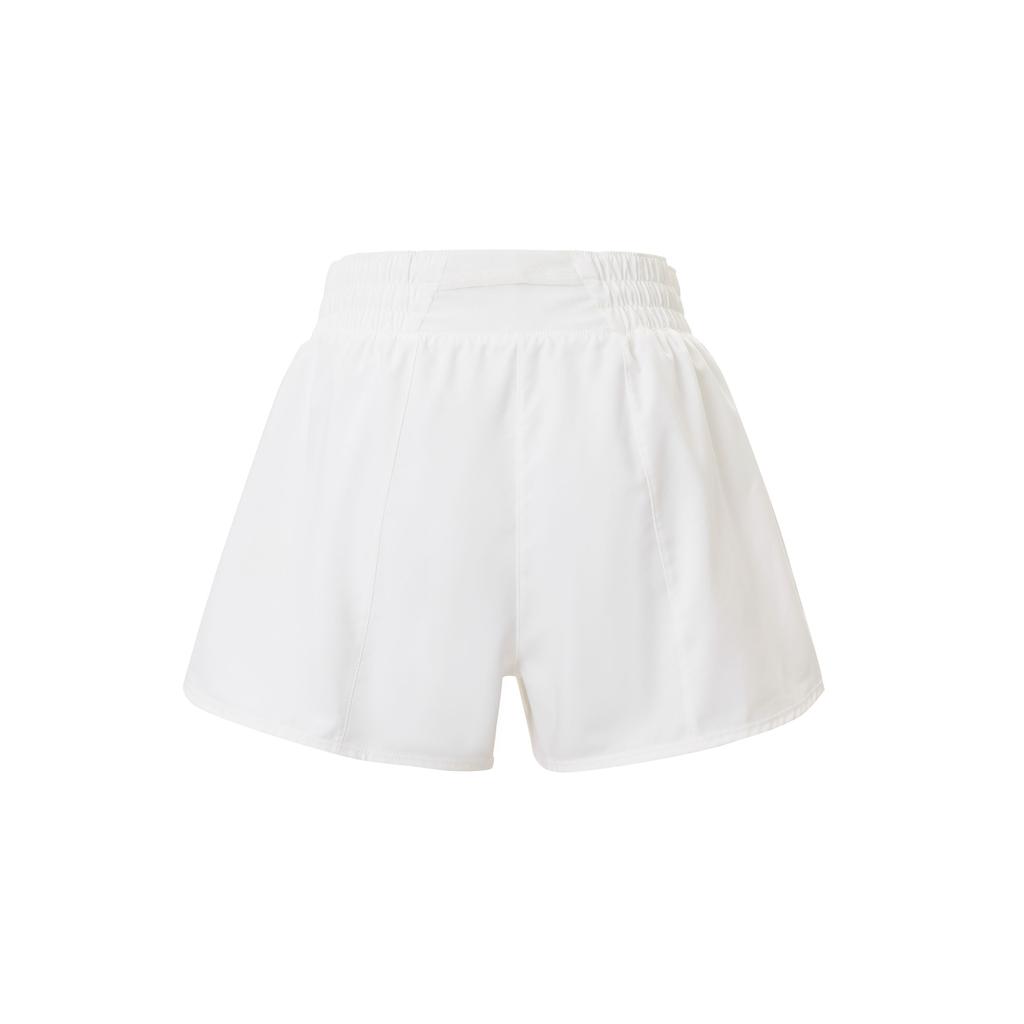 Nike Dri-Fit One однотонные эластичные быстросохнущие повседневные спортивные шорты женские шорты белые DX6015-100