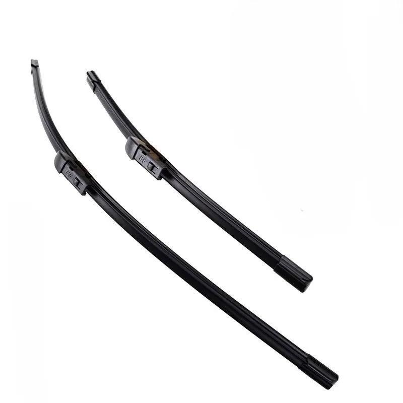 26"+16" Push Button Frameless Wiper Blades 2PCS for NX 200 2015-2020, RAV4 XA40, Harrier XU60, X-Trail T32, CR-V RW, Tiguan Mk2