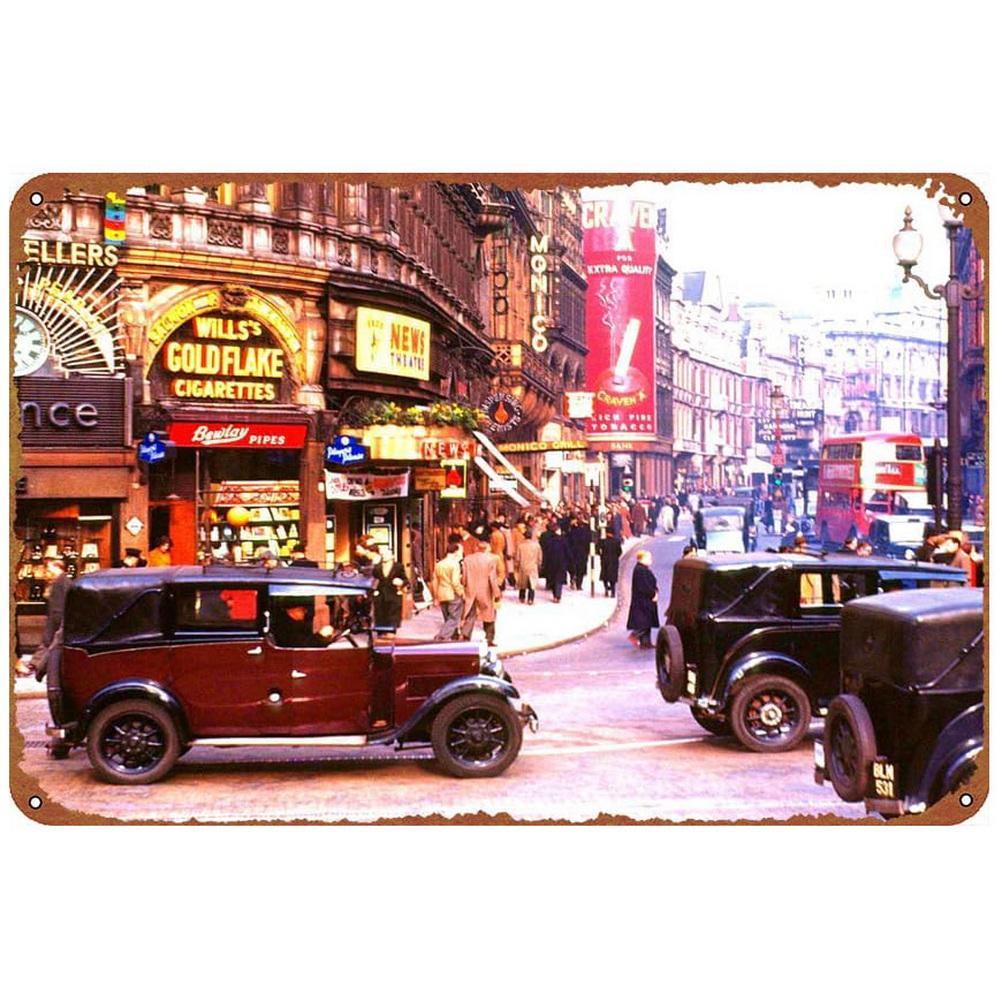 Автомобильные металлические жестяные знаки, классические автомобили, настенные украшения, таблички, винтажные художественные постеры, картины из железа для Man Cave, дома, кафе, сада, клуба, бара