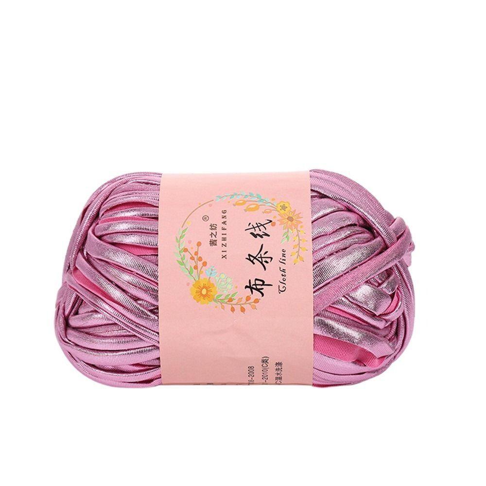Shiny Crochet Yarn Magic Color DIY Hand Knitting Novel Functional Yarn Ball For T-Shirt