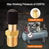 Anti-Corrosion Air Compressor Tanks Fill Valve Brass Automobile Tire Valve Core Tire Copper Valve