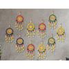 Door Decor Hangings for Home Festive Decoration Balcony, Room, Temple Decoration Pooja Room Decoration Decorative Hanging Items Pack of 10