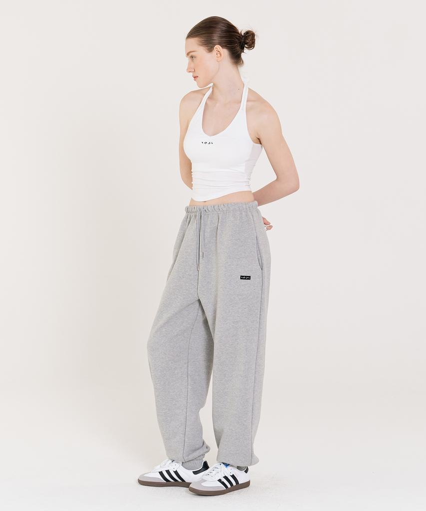 INJIACTIVE Small Logo Jogger Pants Gray