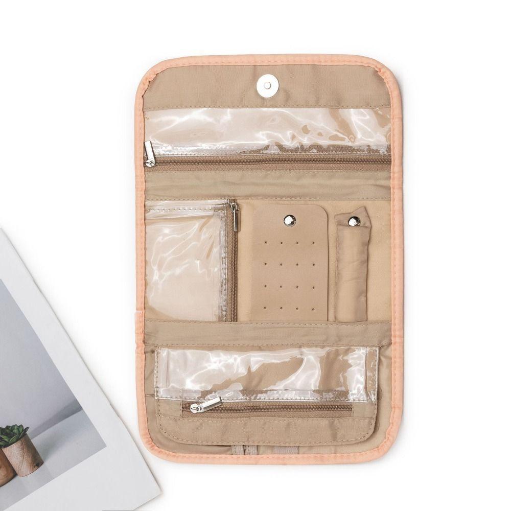 Fashion Travel Jewelry Storage Bag Soft Necklaces Storage Pouch  Party Gift Supplies