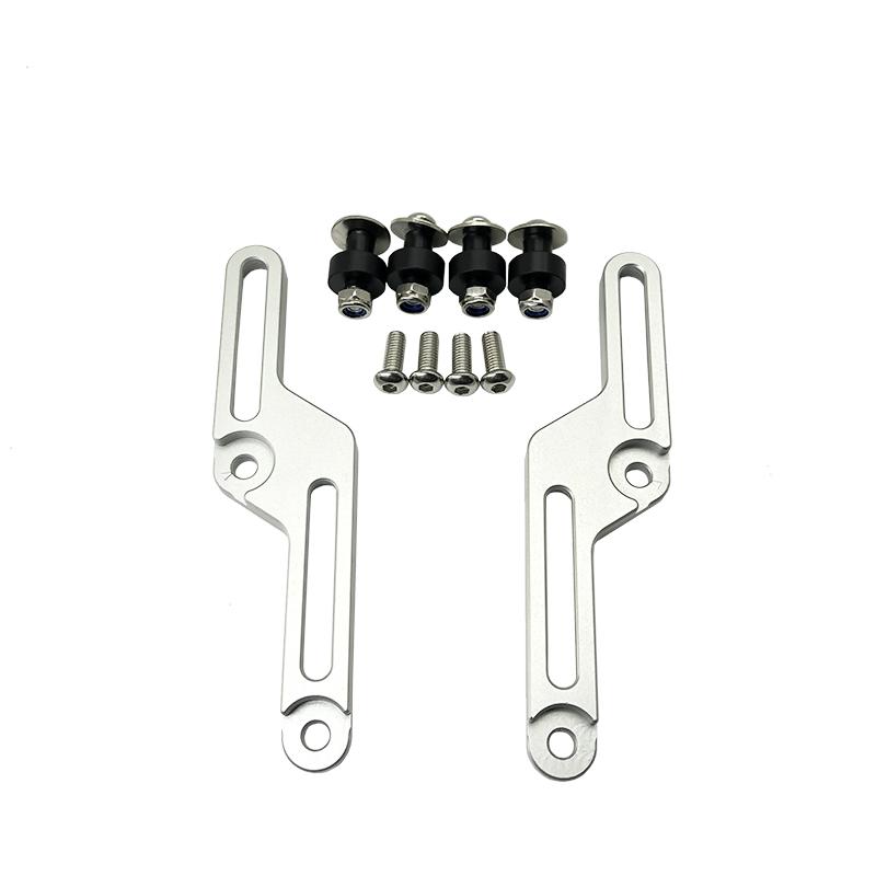 Для SUZUKI V STROM 650 DL 650 2017-2025 2020 2021 2022 V-STORM 650 DL650 Регулировка ветрового стекла Мотоциклетный кронштейн для ветрового стекла с ЧПУ