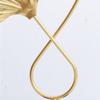 Nordic Metal Office Table Top Decoration Gingko Leaf Ornament Home Supply Porch Craft