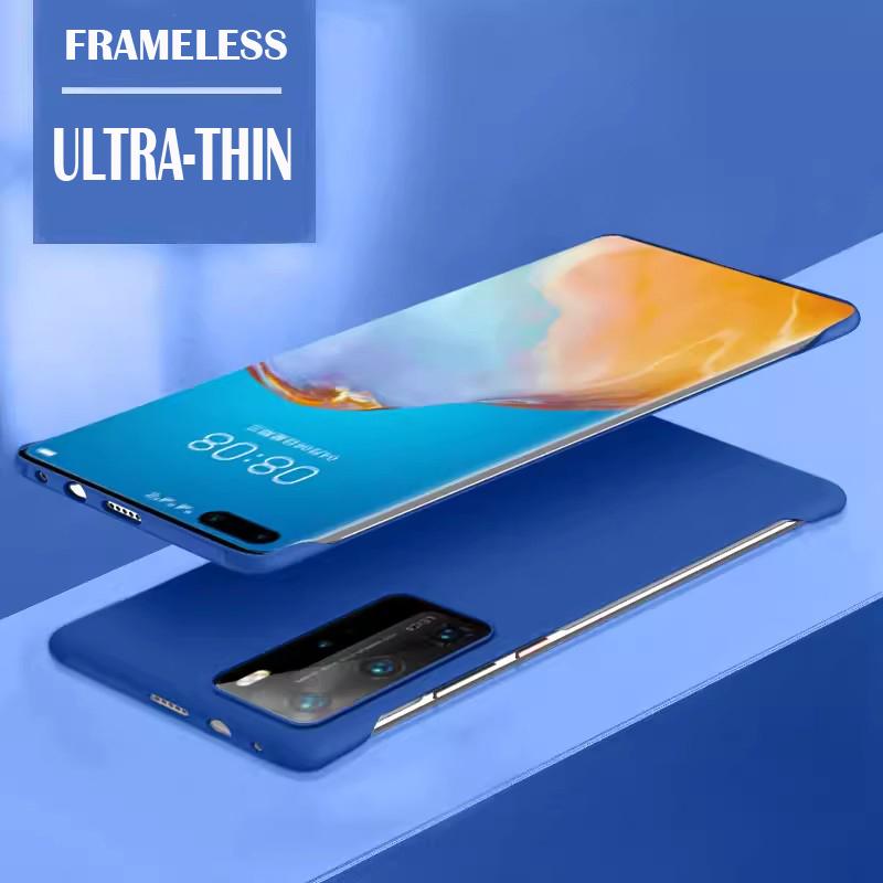 Твердый чехол-накладка из ПК цвета конфет без рамки для Huawei P50 Pro Coque p50Pro противоударный ультратонкий чехол