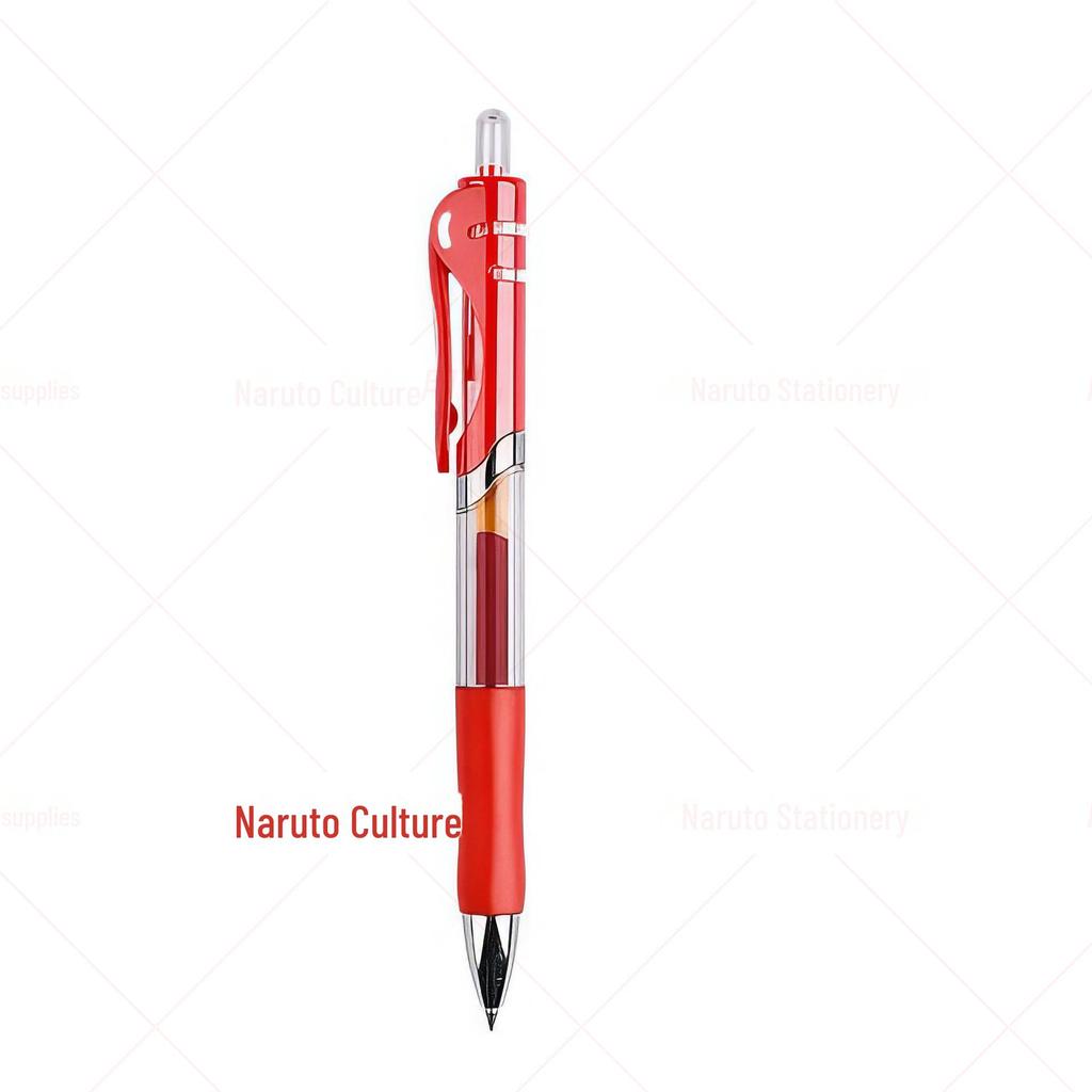 Spot Click 0.5mm High-Value Signature Pen - Large Capacity Student & Office Neutral Pen K35