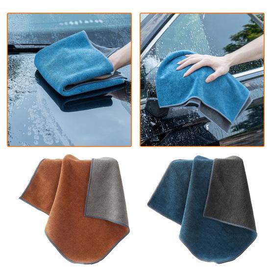 Car Cleaning Cloth Ultra Absorbent Thickened Lint-Free Towel for Spotless Interior Exterior Cleaning