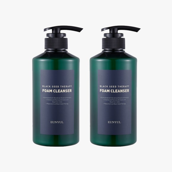 Увлажняющая пенка для умывания с черным тмином eunyul 500 мл (3 варианта)