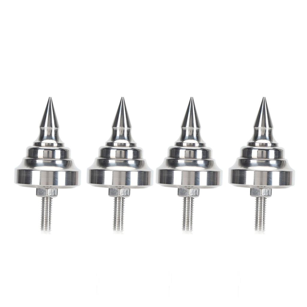 HiFi Speaker Spikes Shockproof Adjustable Stainless Steel Speaker Isolation Spike Feet for
