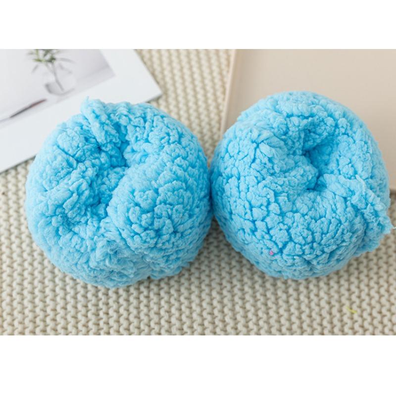 Носки из овчины для женщин, длиной до середины икры, милые домашние носки для осени и зимы, утолщенные и теплые, очень толстые носки для сна для домашнего использования