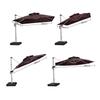 Wujun Outdoor LED Patio Umbrella