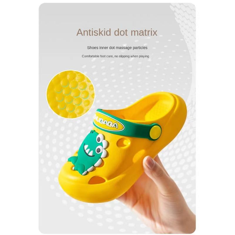 Новые летние детские холодные тапочки, домашние нескользящие удобные удобные детские тапочки с мягкой подошвой, домашние тапочки для мальчиков и девочек